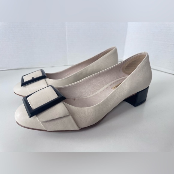Louise Et Cie lo Brianna Pumps Ivory Beige Women’s Size 5.5 - Picture 6 of 12